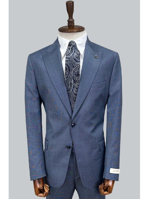 SUIT SARTORIA MAVİ YÜNLÜ TAKIM ELBİSE 2000/37