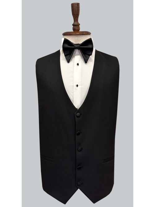 SUIT SARTORIA SİYAH BÜYÜK BEDEN ÇIKMA YAKA DAMATLIK 5635