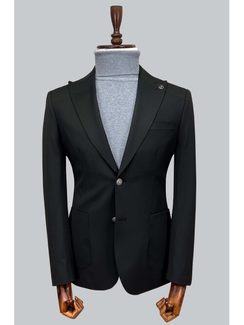 SUIT SARTORIA BLACK JACKET 4558