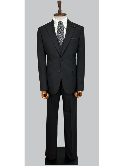 SUIT SARTORIA SİYAH ÇİFT YÖNLÜ YELEKLİ TAKIM 2001/49