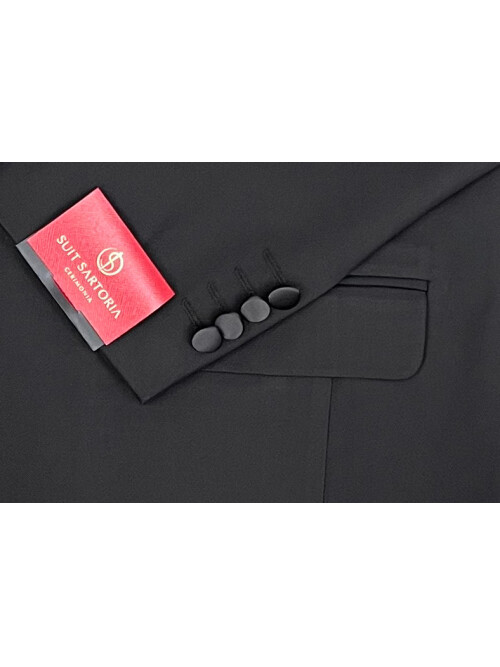 SUIT SARTORIA BLACK TUXEDO 5065