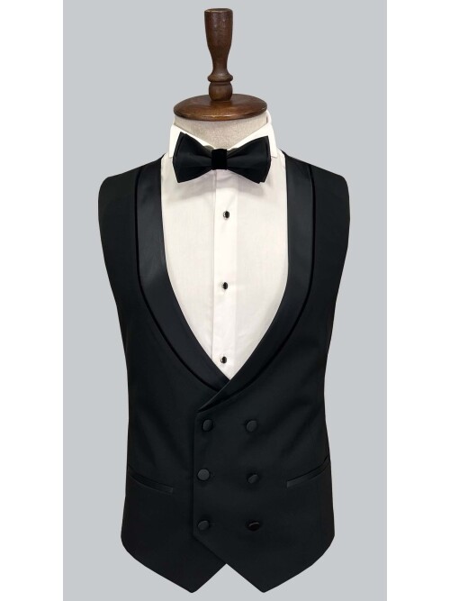 SUIT SARTORIA BLACK TUXEDO 5276