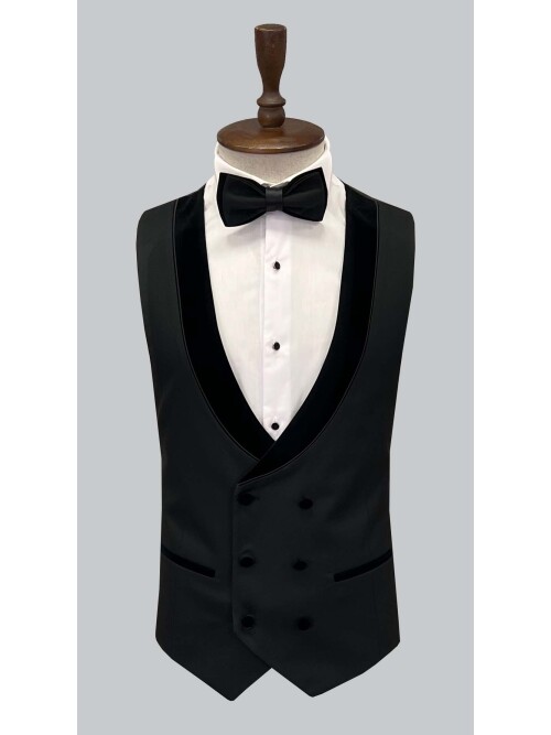 SUIT SARTORIA BLACK TUXEDO 5567