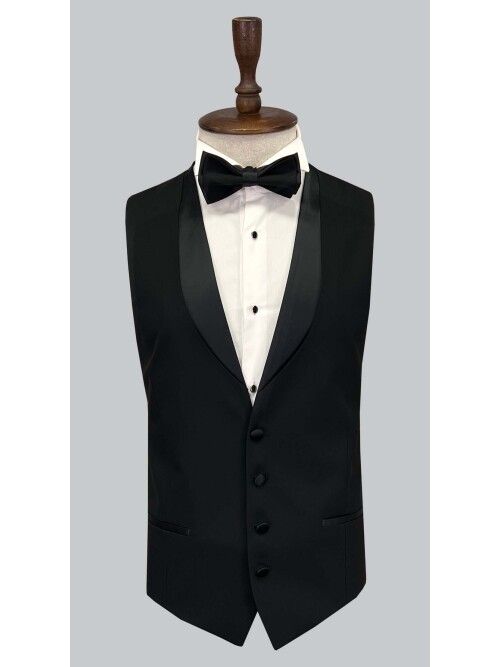 SUIT SARTORIA BLACK TUXEDO 5615