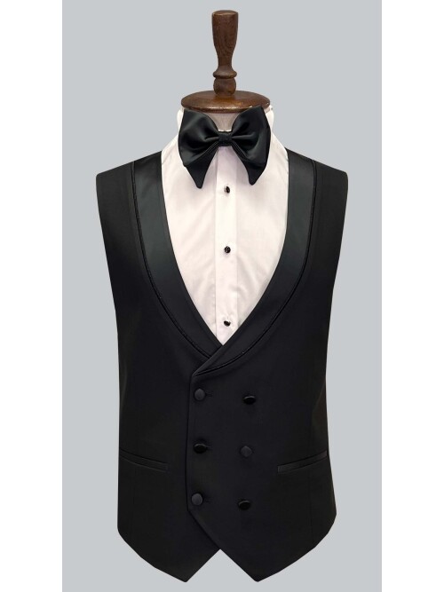 SUIT SARTORIA BLACK TUXEDO 5616