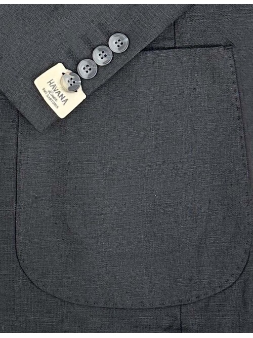 SUIT SARTORIA SİYAH KETEN TAKIM 2000/73