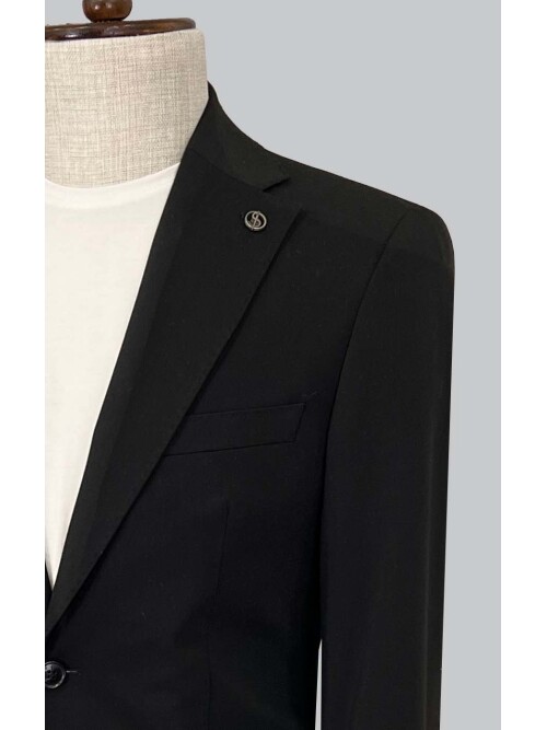 SUIT SARTORIA BLACK PERFORMANCE SUIT 2914