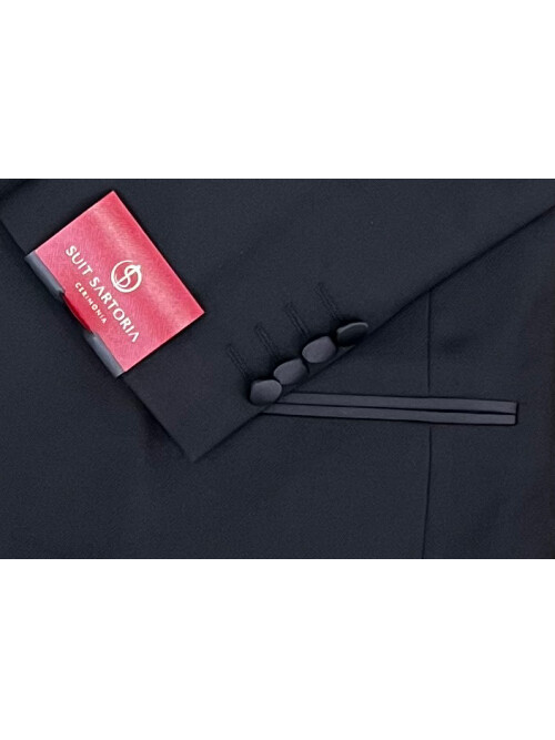 SUIT SARTORIA BLACK TUXEDO 5453