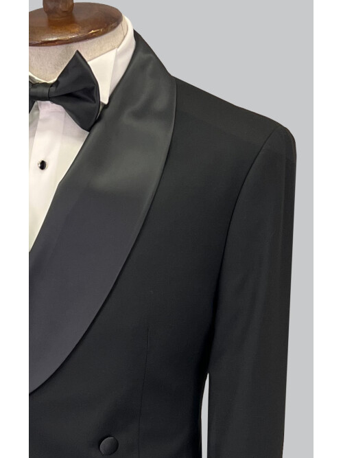 SUIT SARTORIA BLACK TUXEDO 5453