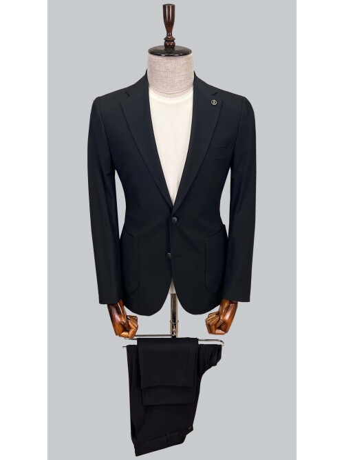 SUIT SARTORIA BLACK POLYAMID SPORT SUIT 2638