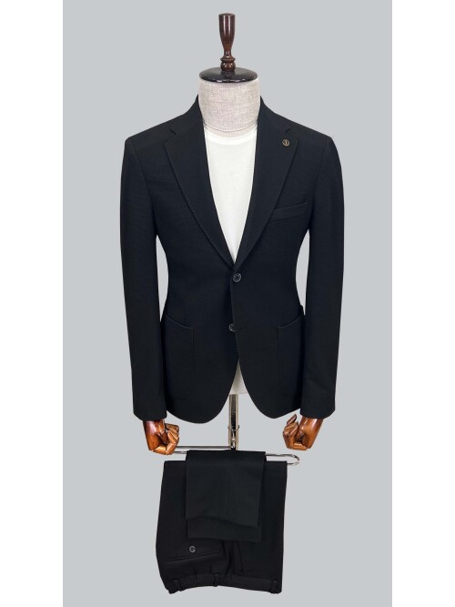 SUIT SARTORIA BLACK POLYAMID SPORT SUIT 2822