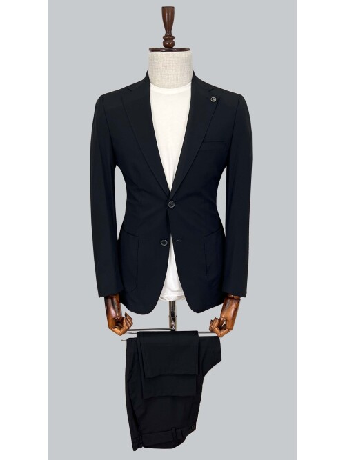 SUIT SARTORIA BLACK SPORTS SUIT 2918