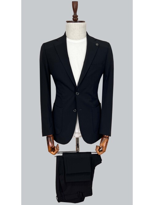 SUIT SARTORIA BLACK SPORTS SUIT 2926