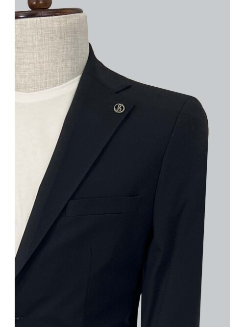 SUIT SARTORIA BLACK SPORTS SUIT 2926