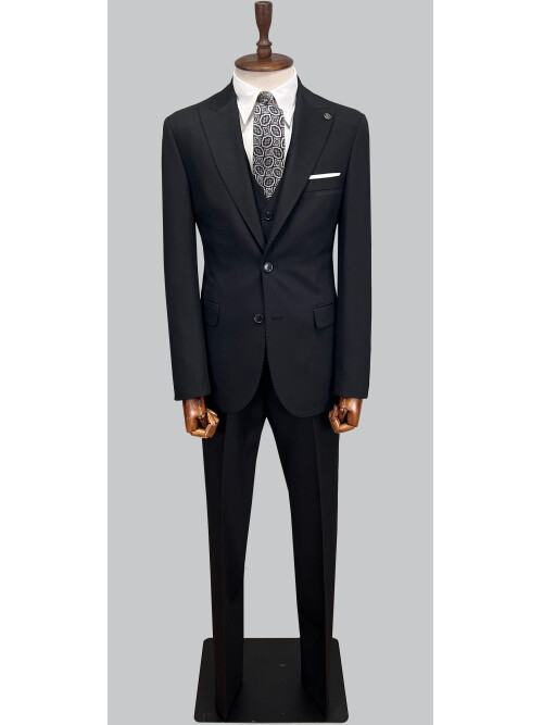 SUIT SARTORIA BLACK SUIT 2956