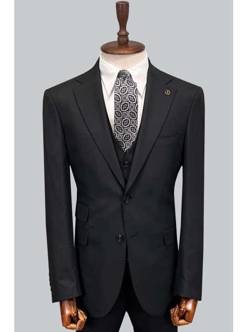 SUIT SARTORIA BLACK SUIT 2944