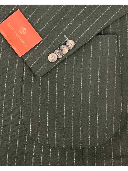 SUIT SARTORIA GREEN DOUBLE BREASTED JACKET 4321