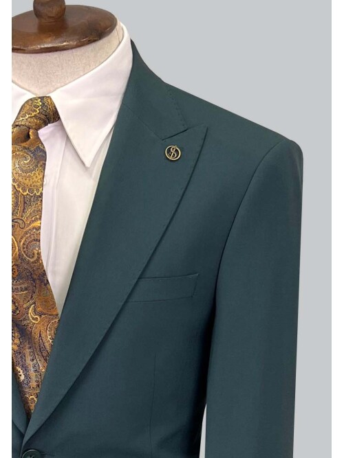 SUIT SARTORIA GREEN SUIT 2580