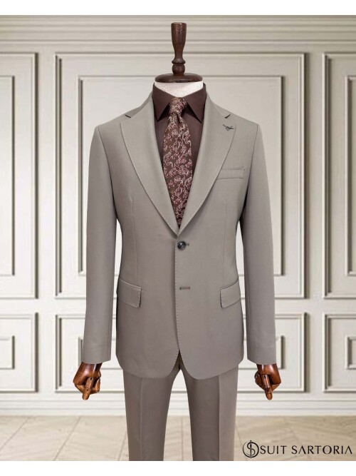 CEMDEN AÇIK KAHVERENGİ TAKIM ELBİSE 2001/25