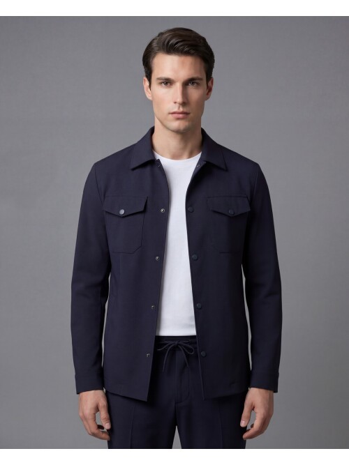 Lacivert Safari Cepli Spor Erkek Takım – Comfort Fit Performans Model