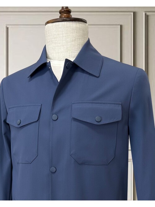 Mavi Safari Cepli Spor Erkek Takım – Comfort Fit Performans Model