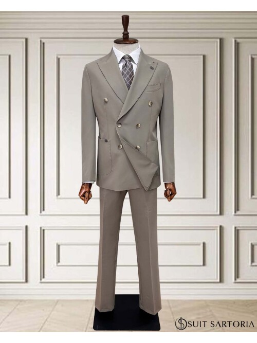 SUIT SARTORIA AÇIK KAHVERENGİ KRUVAZE TAKIM 252050