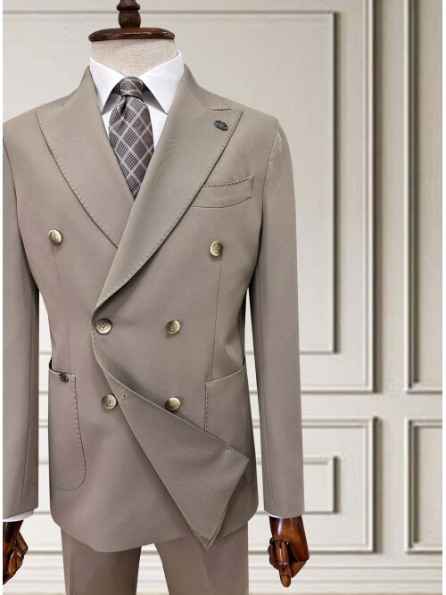 SUIT SARTORIA AÇIK KAHVERENGİ KRUVAZE TAKIM 252050
