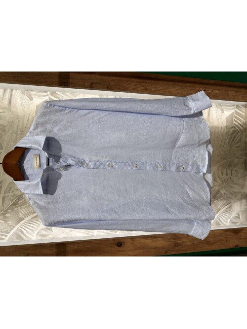 SUIT SARTORIA AÇIK MAVİ KETEN GÖMLEK 6109