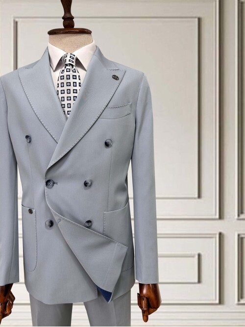 SUIT SARTORIA AÇIK MAVİ KRUVAZE TAKIM 252050