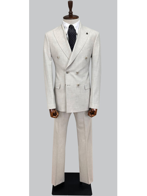 SUIT SARTORIA BEJ KRUVAZE TAKIM ELBİSE 2002/48
