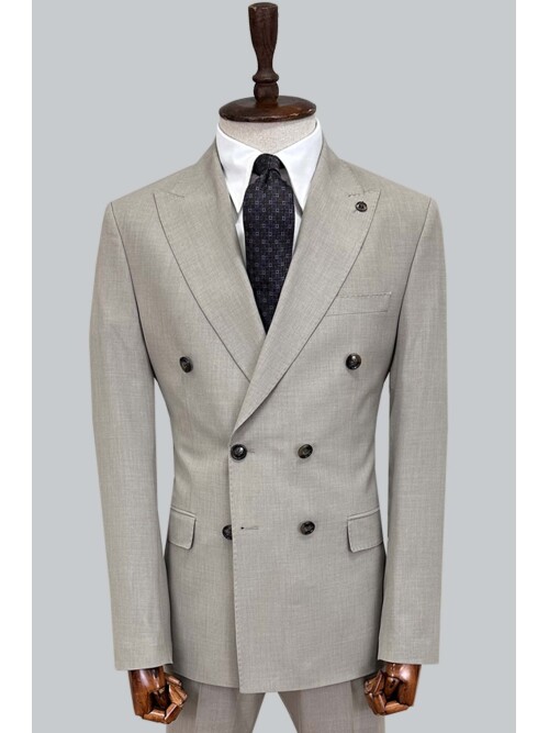 SUIT SARTORIA BEJ KRUVAZE TAKIM ELBİSE 2002/48