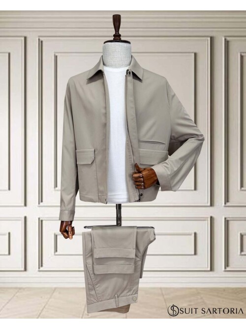 SUIT SARTORIA BEJ SPOR TAKIM ELBİSE 252028