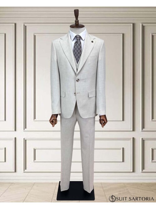 SUIT SARTORIA BEJ TAKIM ELBİSE 2319