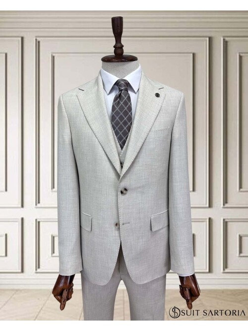 SUIT SARTORIA BEJ TAKIM ELBİSE 2319