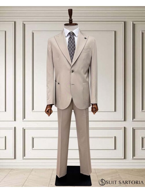 SUIT SARTORIA BEJ TAKIM ELBİSE 252046