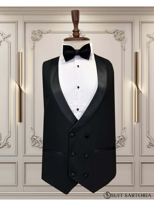 SUIT SARTORIA BEYAZ ÇIKMA ŞAL YAKA DAMATLIK 5063