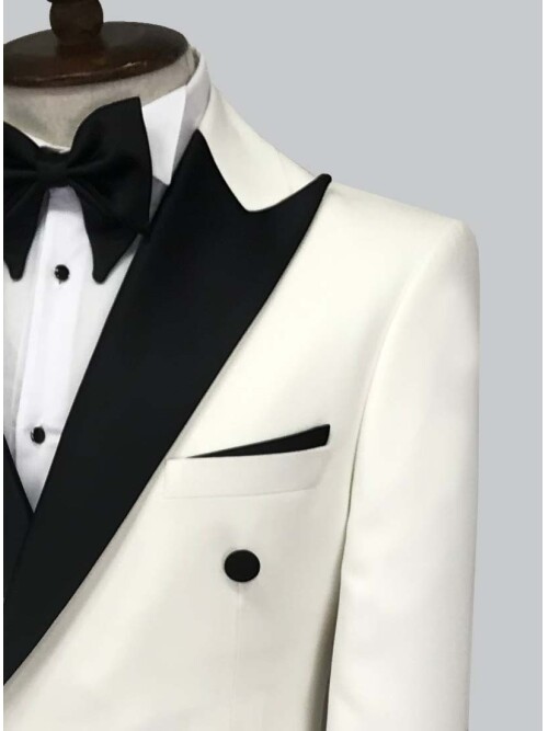 SUIT SARTORIA WHITE TUXEDO 5444