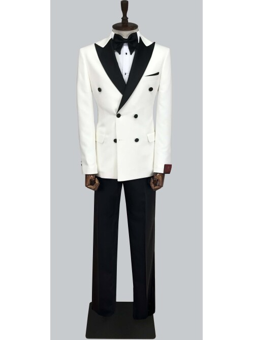 SUIT SARTORIA WHITE TUXEDO 5444