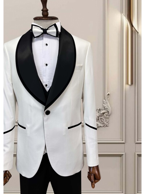 SUIT SARTORIA BEYAZ DAMATLIK 5567