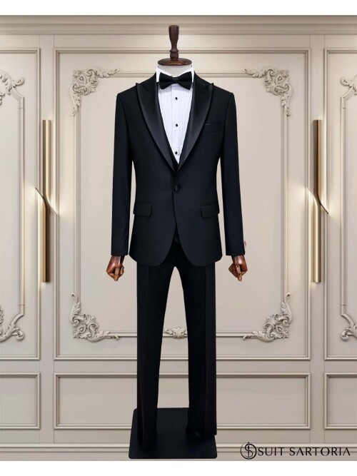 SUIT SARTORIA ÇIKMA SİVRİ YAKA DAMATLIK 5062