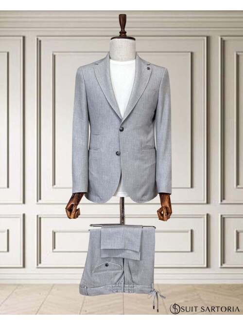 SUIT SARTORIA ÇİZGİLİ GRİ SPOR TAKIM 252215