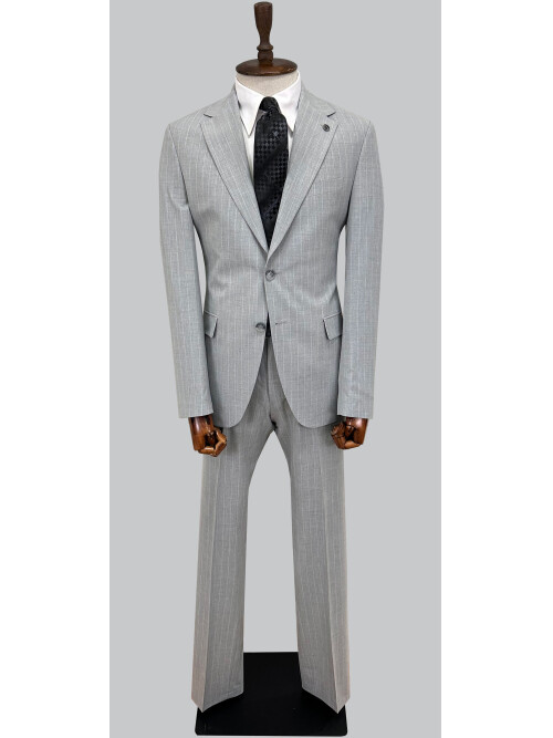 SUIT SARTORIA ÇİZGİLİ GRİ TAKIM ELBİSE 2002/50