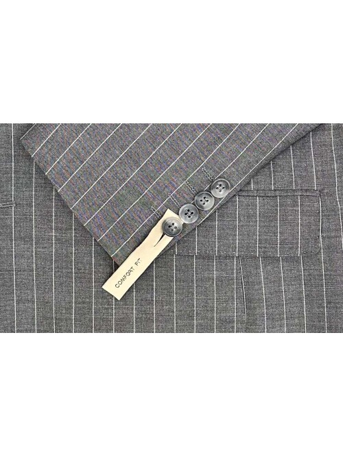 SUIT SARTORIA ÇİZGİLİ GRİ TAKIM ELBİSE 2002/51