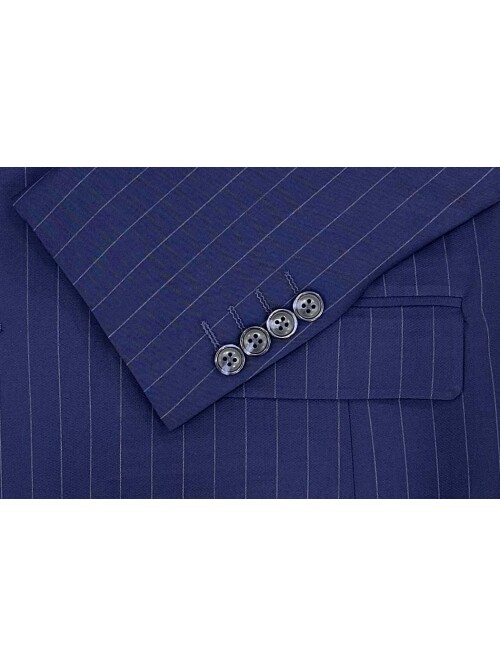 SUIT SARTORIA ÇİZGİLİ LACİVERT TAKIM ELBİSE 2002/50