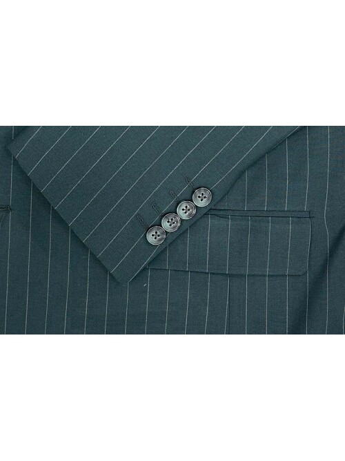 SUIT SARTORIA ÇİZGİLİ YEŞİL TAKIM ELBİSE 2002/50