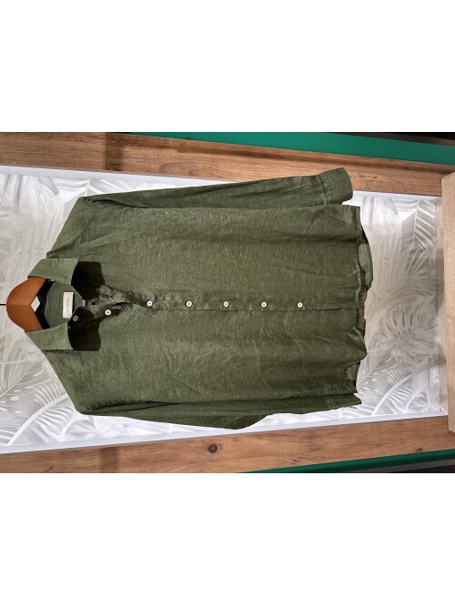 SUIT SARTORIA HAKİ KETEN GÖMLEK 6109