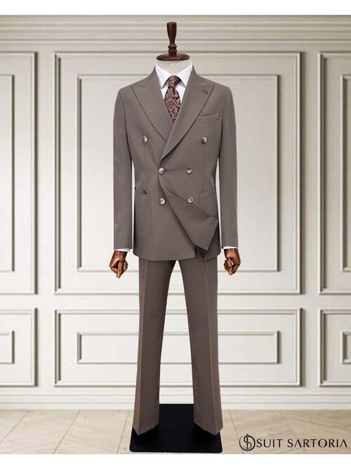 SUIT SARTORIA KAHVERENGİ KRUVAZE TAKIM 252050