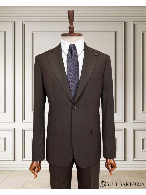 SUIT SARTORIA KAHVERENGİ TAKIM ELBİSE 252015