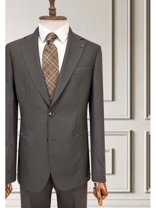 SUIT SARTORIA KAHVERENGİ TAKIM ELBİSE 252211