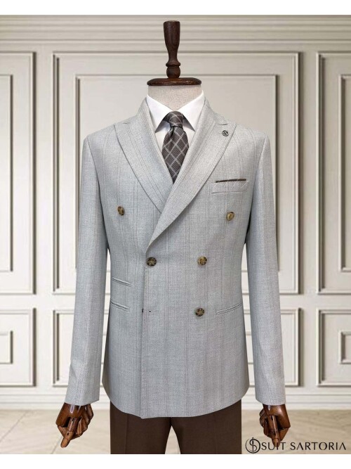 SUIT SARTORIA KRUVAZE GRİ TAKIM 252210